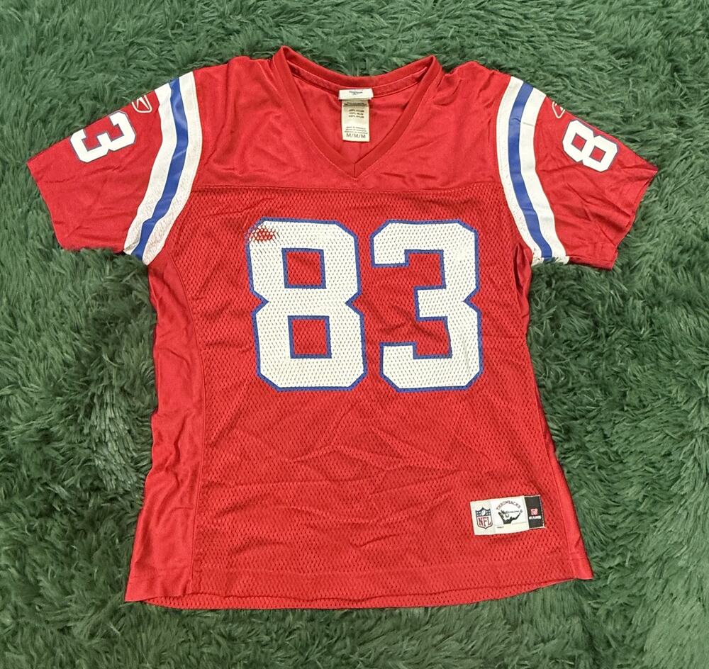 Reebok Wes Welker #83 New England Patriots NFL Throwbacks Jersey YOUTH Medium M